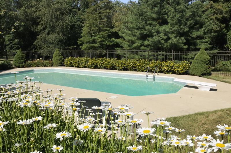 Pool deck leveling